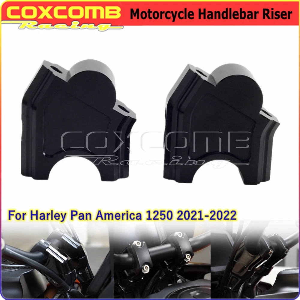 Motorcycle Pull Back Handlebar Riser Backward Adapters W/Offset Mount Clamp For Harley Pan America 1250 RA1250 RA1250S 2021-2022
Motorcycle Pull Back Handlebar Riser Backward Adapters W/Offset Mount Clamp For Harley Pan America 1250 RA1250 RA1250S 2021-2022
