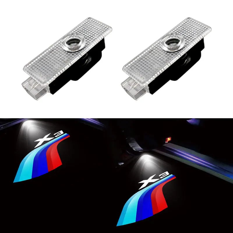 2 Pcs 12V HD LED Projector Door Light Car Door Welcome Light Laser Logo For BMW E83 F25 G01 X3 Logo Auto Exterior Accessories
2 Pcs 12V HD LED Projector Door Light Car Door Welcome Light Laser Logo For BMW E83 F25 G01 X3 Logo Auto Exterior Accessories