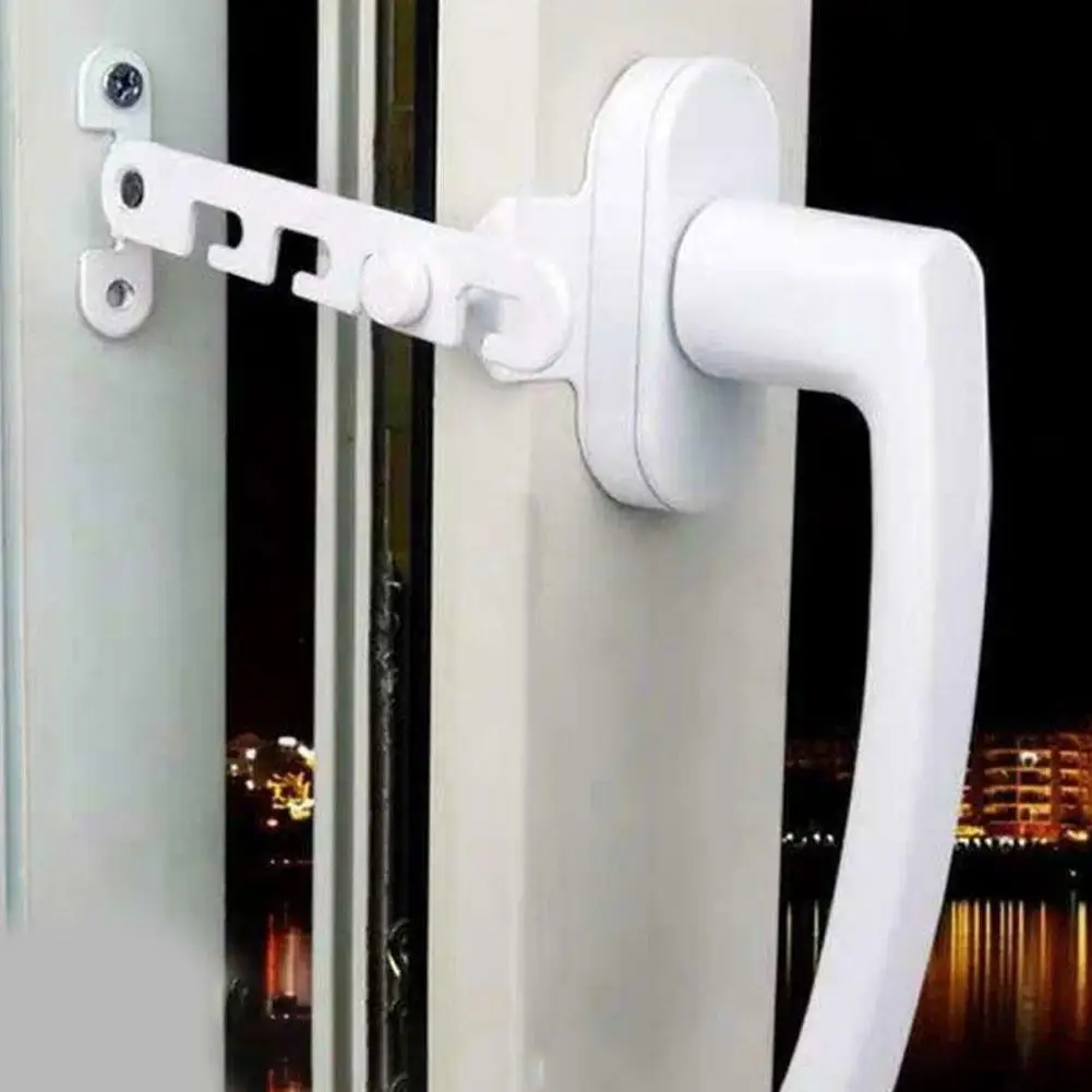 Adjustable Window Stopper Lock Limiter Latch Wind Brace Stay Position Stopper Casement Window Sash Blocking Lock
Adjustable Window Stopper Lock Limiter Latch Wind Brace Stay Position Stopper Casement Window Sash Blocking Lock