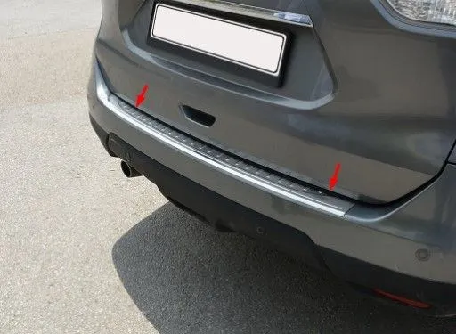 Хромированный задний бампер Nissan X-Trail T32 2013-2016, защита от царапин, нержавеющая сталь WN Inox WN-0083
Хромированный задний бампер Nissan X-Trail T32 2013-2016, защита от царапин, нержавеющая сталь WN Inox WN-0083