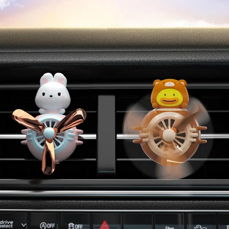 Car Perfume Diffuser Deodorant Long-lasting Fresh Car Air Freshener With Fan Blades Cartoon Animals Interesting Air Outlet Car
Car Perfume Diffuser Deodorant Long-lasting Fresh Car Air Freshener With Fan Blades Cartoon Animals Interesting Air Outlet Car