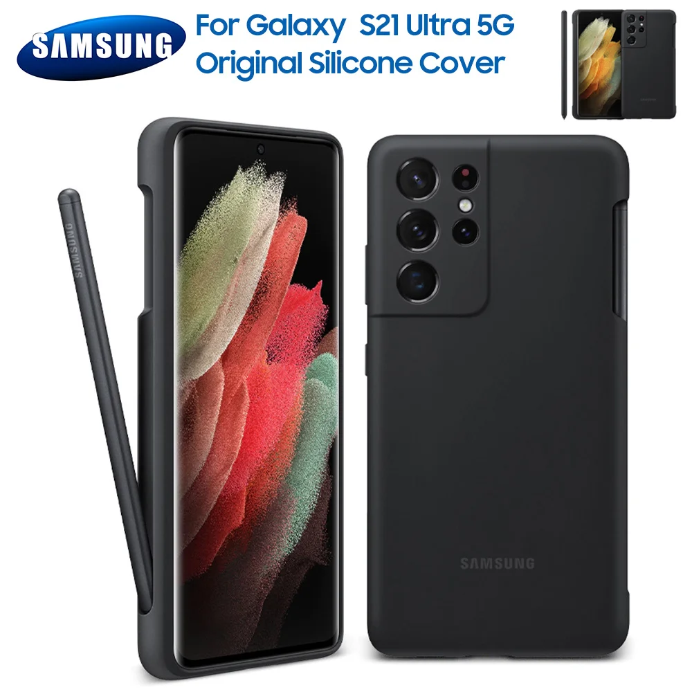 Original Samsung Protective Phone Cover For Samsung Galaxy S21 Ultra 5G With S-Pen Soft Shockproof Shell Phone Case Cover
Original Samsung Protective Phone Cover For Samsung Galaxy S21 Ultra 5G With S-Pen Soft Shockproof Shell Phone Case Cover