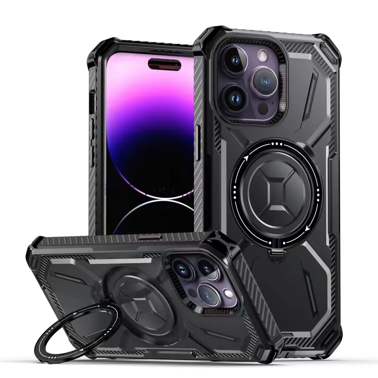 Suitable for iphone13 / 14 13Pro 13Pro max with magnetic absorption function and rotation bracket Beautiful appearance Advanced
Suitable for iphone13 / 14 13Pro 13Pro max with magnetic absorption function and rotation bracket Beautiful appearance Advanced