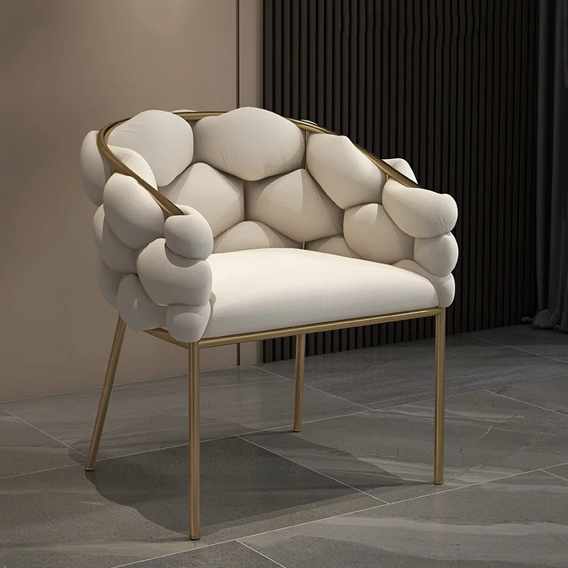 Designer Dining Chairs Kitchen Lounge Mobile Backrest Ergonomic Dining Chair Soft Modern Dresser Cadeiras Nordic Furniture
Designer Dining Chairs Kitchen Lounge Mobile Backrest Ergonomic Dining Chair Soft Modern Dresser Cadeiras Nordic Furniture