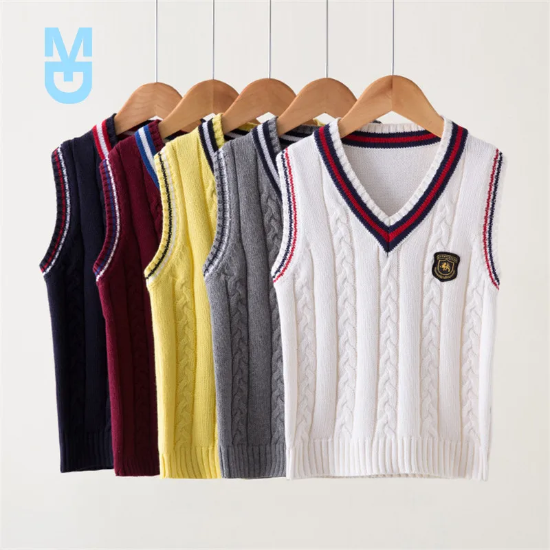 New Autumn Boy Outerwear Coats Vest Boy Girl Kids Clothes School Coat Knitting Jacket Children Clothing Baby Sweater
New Autumn Boy Outerwear Coats Vest Boy Girl Kids Clothes School Coat Knitting Jacket Children Clothing Baby Sweater