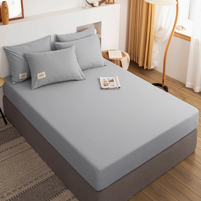 (New in 2022) 1 Piece 100% Polyester Washed Cotton Sheet Mattress Cover All Inclusive Protector Sheet (Optional Pillowcase)
(New in 2022) 1 Piece 100% Polyester Washed Cotton Sheet Mattress Cover All Inclusive Protector Sheet (Optional Pillowcase)