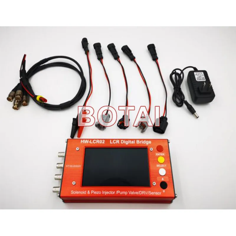 LCR02 common rail diesel fuel electromagnetic injectors test EUI/EUP ZME DRV valves injector LCR tester
LCR02 common rail diesel fuel electromagnetic injectors test EUI/EUP ZME DRV valves injector LCR tester