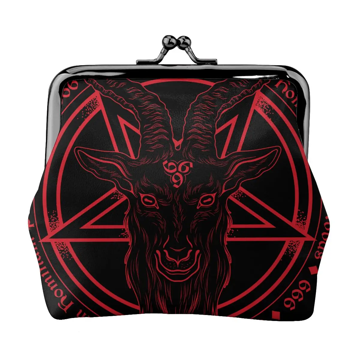 Кошелек для монет Baphomet с головой козы демона, Женский мини-кошелек, Женский кошелек с держателем для ключей и карт
Кошелек для монет Baphomet с головой козы демона, Женский мини-кошелек, Женский кошелек с держателем для ключей и карт
