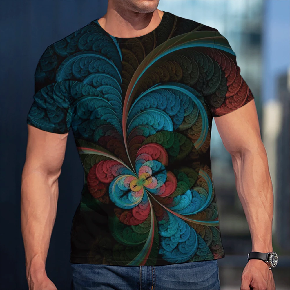 3D Printed T Shirt Oversized Graphic Spin Dizzy Colorful Men Short Sleeve 2022 Popular
3D Printed T Shirt Oversized Graphic Spin Dizzy Colorful Men Short Sleeve 2022 Popular