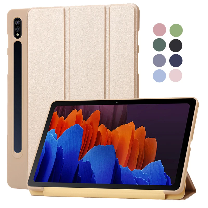 For Samsung Galaxy Tab S8 S7 TabS8 SM-T870 Case 11 inch Folding Stand Magnetic TPU Tablet Cover for Samung Tab S8 S7 Funda Case
For Samsung Galaxy Tab S8 S7 TabS8 SM-T870 Case 11 inch Folding Stand Magnetic TPU Tablet Cover for Samung Tab S8 S7 Funda Case