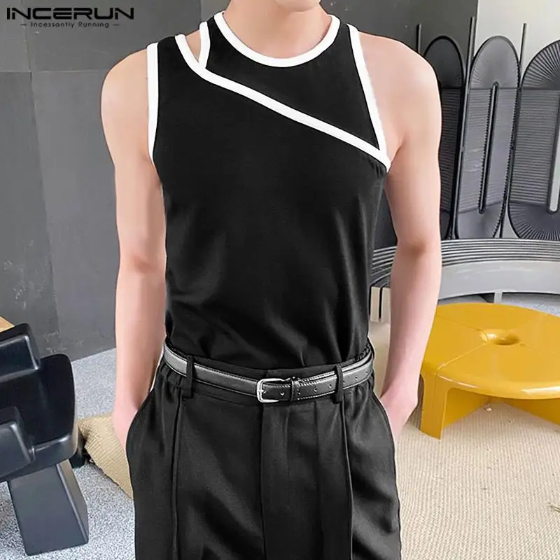 Stylish Well Fitting Tops INCERUN Men's Contrast Color Bonded Double Vests Casual Streetwear Male Shoulder Tight Tank Tops S-5XL
Stylish Well Fitting Tops INCERUN Men's Contrast Color Bonded Double Vests Casual Streetwear Male Shoulder Tight Tank Tops S-5XL
