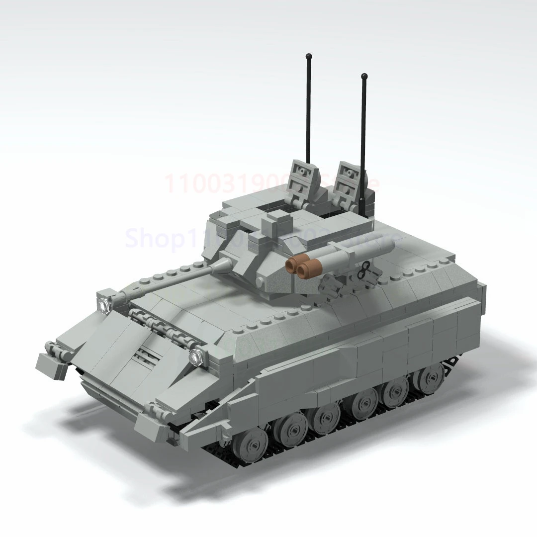 M2A4 MOC Tank Block Toy Assemblable Model with 3 Soldiers Building Brick Educational Toys for Children Kids Gifts
M2A4 MOC Tank Block Toy Assemblable Model with 3 Soldiers Building Brick Educational Toys for Children Kids Gifts
