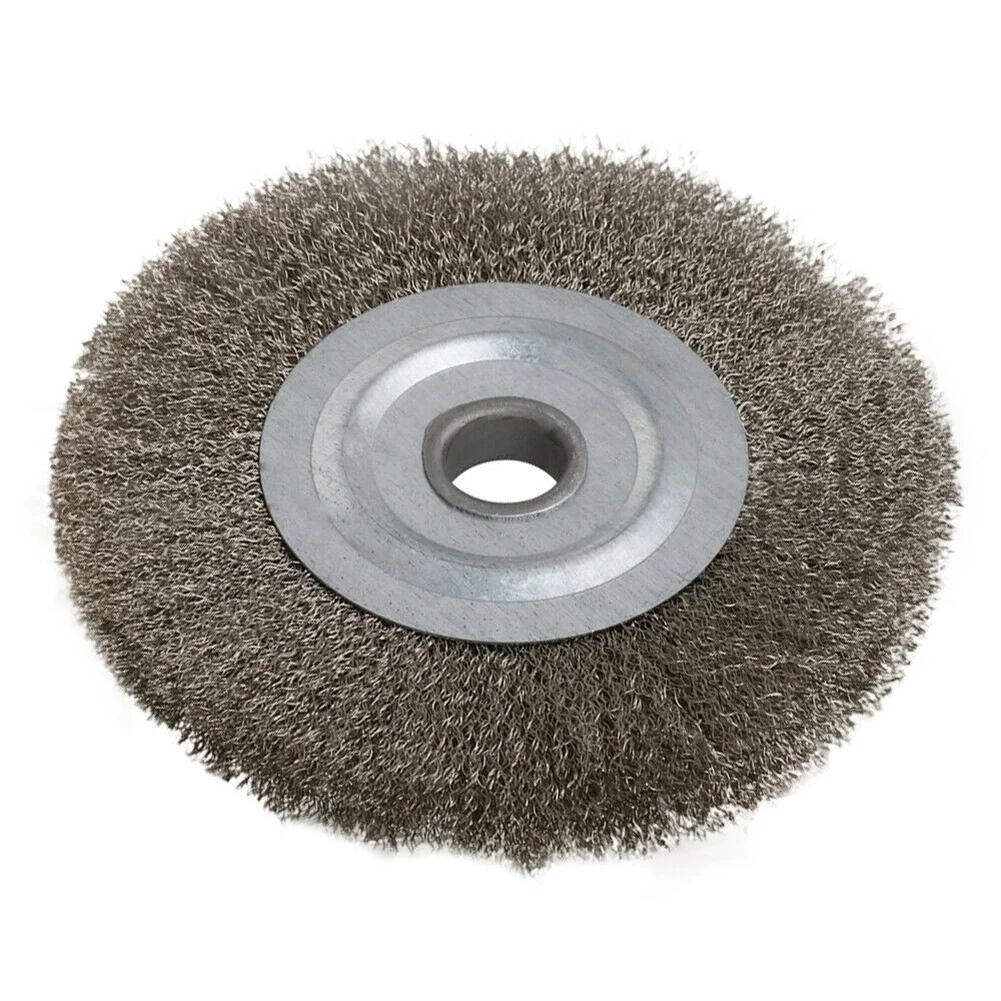 1 Pcs Drill Brush 4Inch Flat Crimped Stainless Steel Wire Wheel Brush For Rust Removal 5/8in Bore Electrical Brush Accessories
1 Pcs Drill Brush 4Inch Flat Crimped Stainless Steel Wire Wheel Brush For Rust Removal 5/8in Bore Electrical Brush Accessories