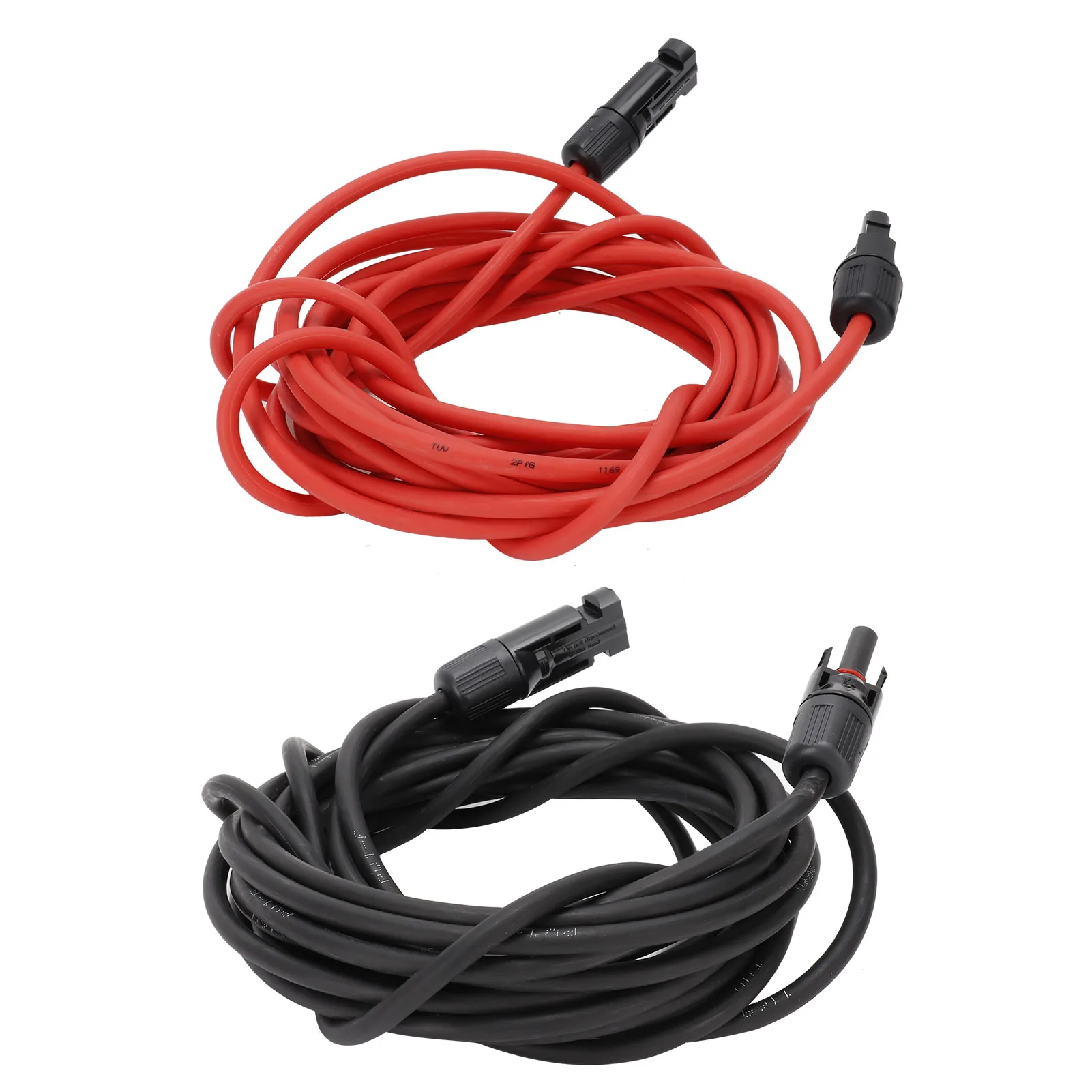 10AWG Solar Panel Extension Cable with Connector 1.8KV Photovoltaic Extension WireRed 6m+Black 6m Coaxial§Wire Coaxial§Wire
10AWG Solar Panel Extension Cable with Connector 1.8KV Photovoltaic Extension WireRed 6m+Black 6m Coaxial§Wire Coaxial§Wire