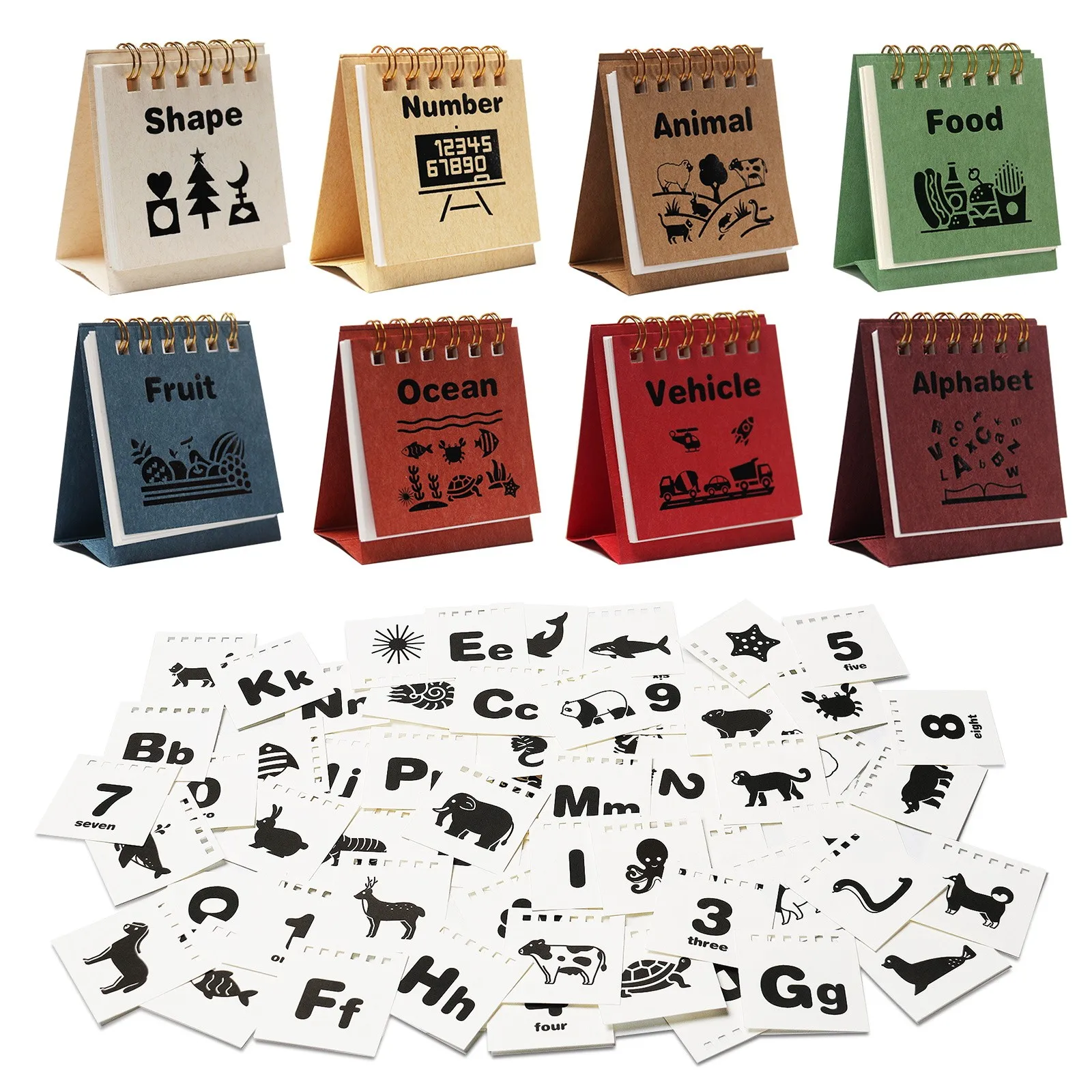 Children Cognition Cards (8 Themes),Toddler Flash Cards, Good for Early Learninglearn Numbers ,Letters ,Animal & Shapes Etc
Children Cognition Cards (8 Themes),Toddler Flash Cards, Good for Early Learninglearn Numbers ,Letters ,Animal & Shapes Etc