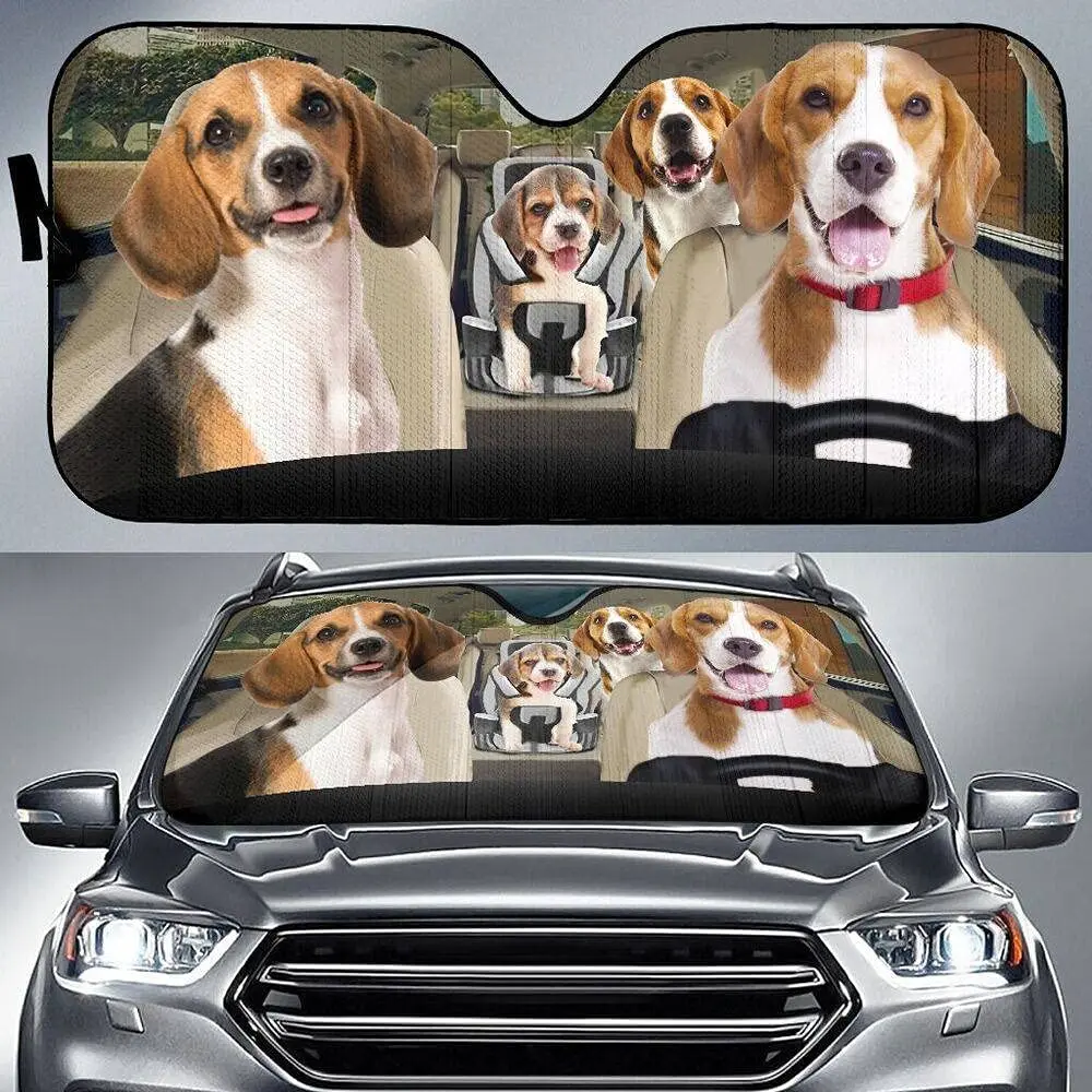 Beagle Front Window Sun Cover for Dog Lover Mom, Car Windshield Durable Visor for UV Rays Sun Heat Protection Car Auto Sun Shade
Beagle Front Window Sun Cover for Dog Lover Mom, Car Windshield Durable Visor for UV Rays Sun Heat Protection Car Auto Sun Shade