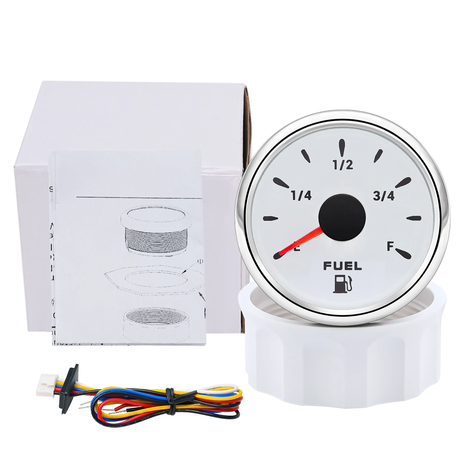 Указатель уровня топлива 0-190 Ом с 7-цветным водонепроницаемым индикатором уровня масляного бака, 52 мм, указатель уровня топлива для морского автомобиля, 12 В, 24 В, на заказ
Указатель уровня топлива 0-190 Ом с 7-цветным водонепроницаемым индикатором уровня масляного бака, 52 мм, указатель уровня топлива для морского автомобиля, 12 В, 24 В, на заказ