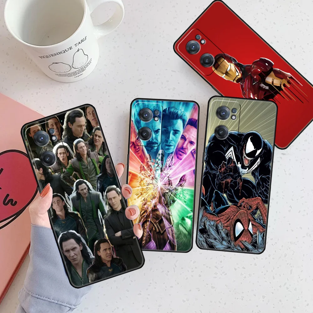 Mobile Phone Case for OnePlus 8T 7 9 10 Pro Nord 2 9R Black Shell 7T for Oppo F19 A53 A93 5G A15 A52 Cover Deadpools Spider Man
Mobile Phone Case for OnePlus 8T 7 9 10 Pro Nord 2 9R Black Shell 7T for Oppo F19 A53 A93 5G A15 A52 Cover Deadpools Spider Man