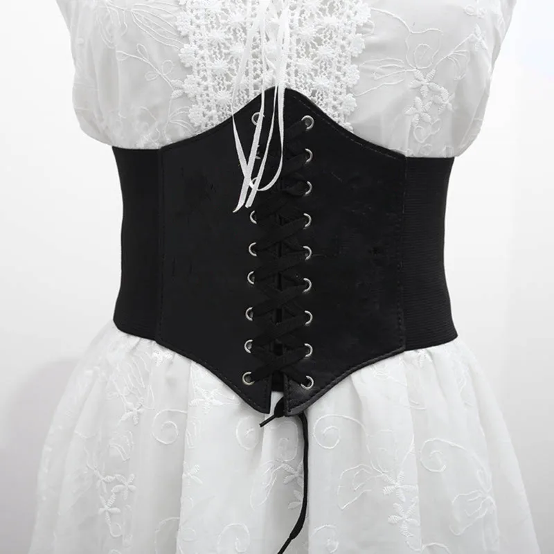 Corset Wide Belts Pu Leather Slimming Body Belts For Women Elastic Waist Belts Cinto Sobretudo Feminin Ceinture Femme Fajas
Corset Wide Belts Pu Leather Slimming Body Belts For Women Elastic Waist Belts Cinto Sobretudo Feminin Ceinture Femme Fajas