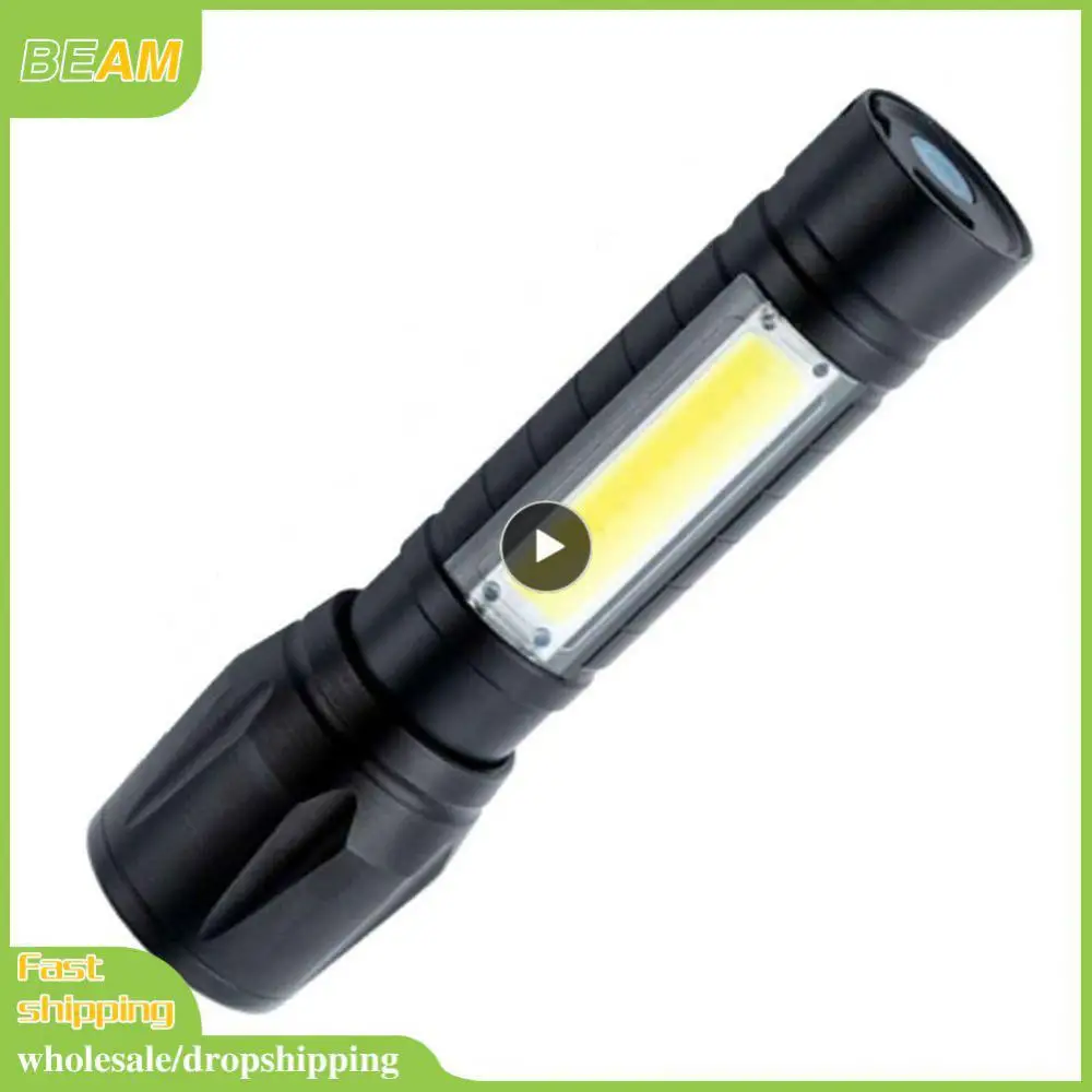 Портативный перезаряжаемый светодиодный фонарик, миниатюрный фонарь большой мощности, уличный Водонепроницаемый Регулируемый светильник для кемпинга, 1 ~ 7 шт.
Портативный перезаряжаемый светодиодный фонарик, миниатюрный фонарь большой мощности, уличный Водонепроницаемый Регулируемый светильник для кемпинга, 1 ~ 7 шт.