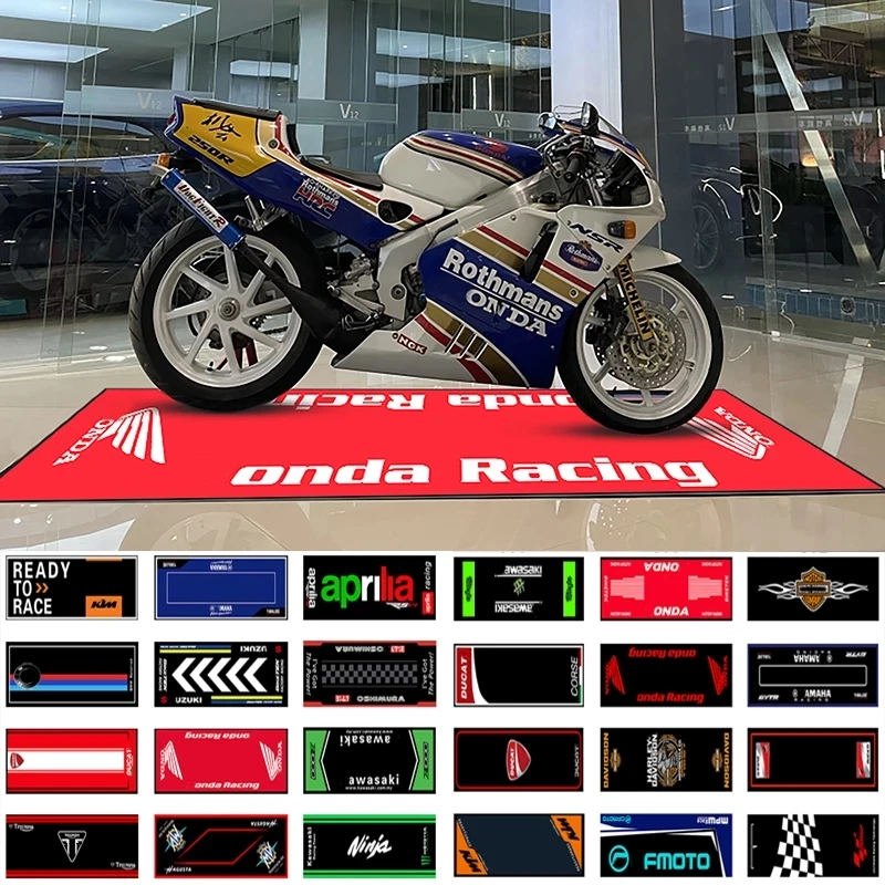 Motorcycle Mat Motorcycle Parking Mats Racing Display Carpet For Honda Kawasaki Yamaha BMW Suzuki Anti-slip Rugs Display Carpets
Motorcycle Mat Motorcycle Parking Mats Racing Display Carpet For Honda Kawasaki Yamaha BMW Suzuki Anti-slip Rugs Display Carpets
