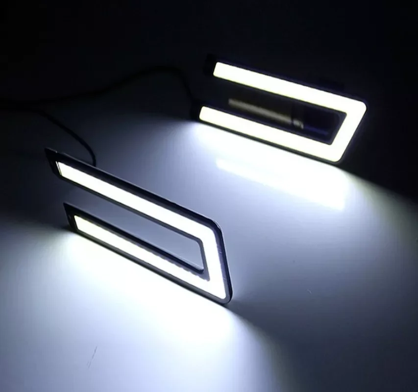 Shape Car COB LED Light Car Styling DRL Daytime Running Light Auto DC 12V Bright LED External Light for Car Driving Fog Lamp
Shape Car COB LED Light Car Styling DRL Daytime Running Light Auto DC 12V Bright LED External Light for Car Driving Fog Lamp