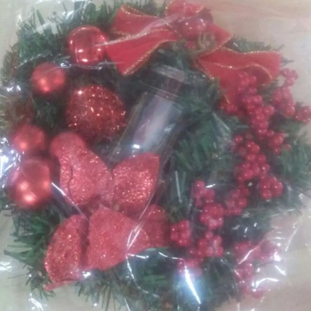 Праздничное рождественское ротанговое место, реквизит для оформления венка, украшение для двери, креативное украшение 25 см 
Праздничное рождественское ротанговое место, реквизит для оформления венка, украшение для двери, креативное украшение 25 см