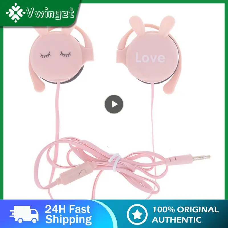 3,5 мм Мягкие Мультяшные с кроличьими ушками и крючком, проводные наушники, спортивные стереонаушники для бега, шумоподавление, для детей, для девочек
3,5 мм Мягкие Мультяшные с кроличьими ушками и крючком, проводные наушники, спортивные стереонаушники для бега, шумоподавление, для детей, для девочек
