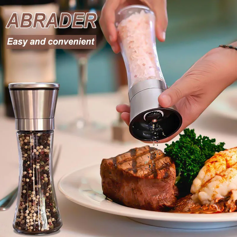 Manual Grinder Convenient Adjustable Coarseness Spice Grinder Seasoning Bottle For Home Outdoor RE
Manual Grinder Convenient Adjustable Coarseness Spice Grinder Seasoning Bottle For Home Outdoor RE