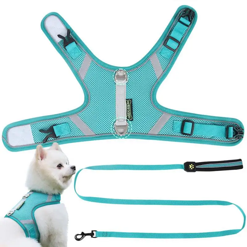 

Dog Walking Harness Harness Buddy Medium Dog And Leash Set Breathable Reflective Dog Vest Harness Buddy Puppy Harness For Small