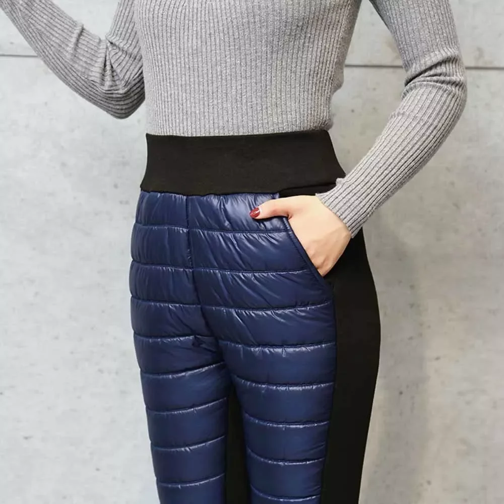 6XL Winter Down Cotton Pants Warm Sweatpants Women Casual Leggings Trousers female high waist Thicken Snow wear Pants
6XL Winter Down Cotton Pants Warm Sweatpants Women Casual Leggings Trousers female high waist Thicken Snow wear Pants