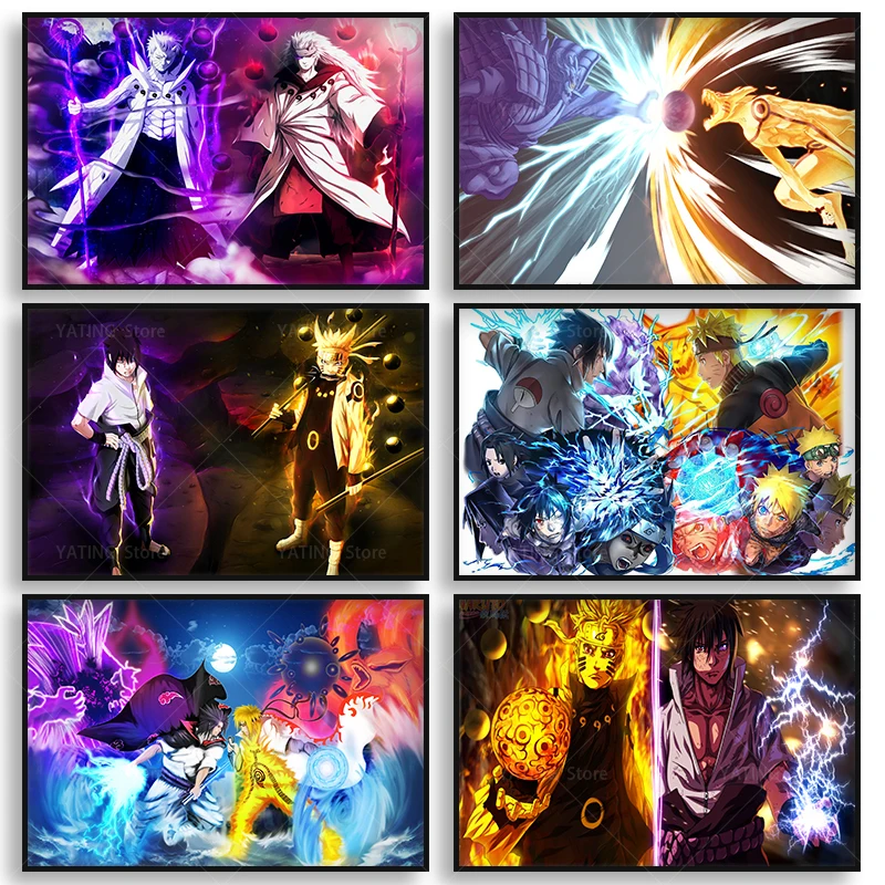Naruto Canvas Painting Japanese Anime Characters Uzumaki Naruto Uchiha Sasuke Poster Picture Print Wall Art Prints Home Decor Mu
Naruto Canvas Painting Japanese Anime Characters Uzumaki Naruto Uchiha Sasuke Poster Picture Print Wall Art Prints Home Decor Mu