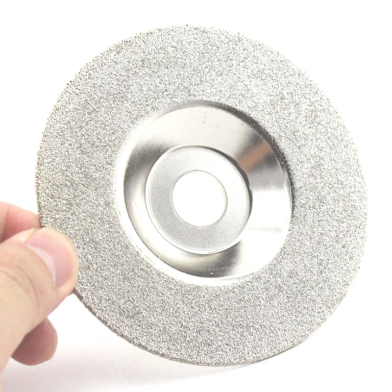 

4" 60# Grits Diamond Coated Grinding Disc Wheel For Angle Grinder Coarse Glass Lapidary Saw Blades Rotary Abrasive Tool