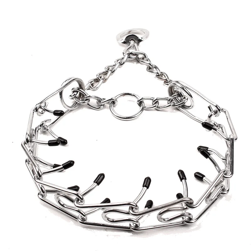 Metal Dog Training Choke Chain Collars Removable Training Dog Chain Collar Spike Necklace Pet Supplies For Medium Large Dogs
Metal Dog Training Choke Chain Collars Removable Training Dog Chain Collar Spike Necklace Pet Supplies For Medium Large Dogs