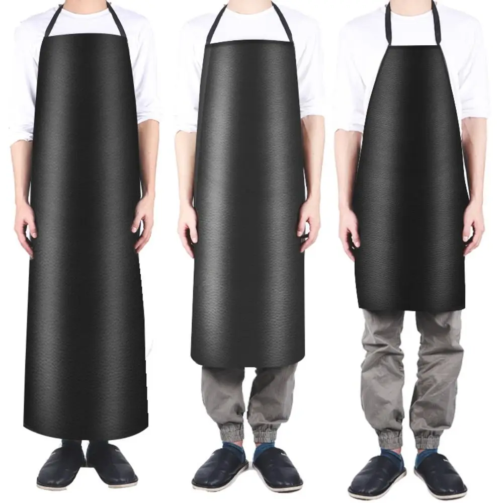 Adjustable Long PVC Oil-proof Butcher Anti-fouling Kitchen Work Clothes Chef Apron Cooking Apron
Adjustable Long PVC Oil-proof Butcher Anti-fouling Kitchen Work Clothes Chef Apron Cooking Apron