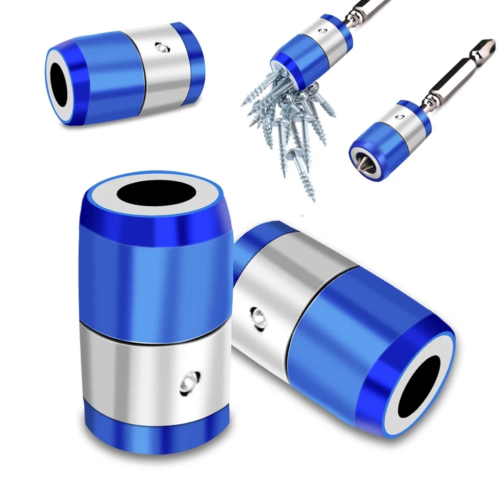 Drill Bit Magnetic Ring Strong 5Pcs/set Tools 6.35 Mm Accessories Alloy Batch Head Blue Coil 1/4 Inch Durable Home
Drill Bit Magnetic Ring Strong 5Pcs/set Tools 6.35 Mm Accessories Alloy Batch Head Blue Coil 1/4 Inch Durable Home
