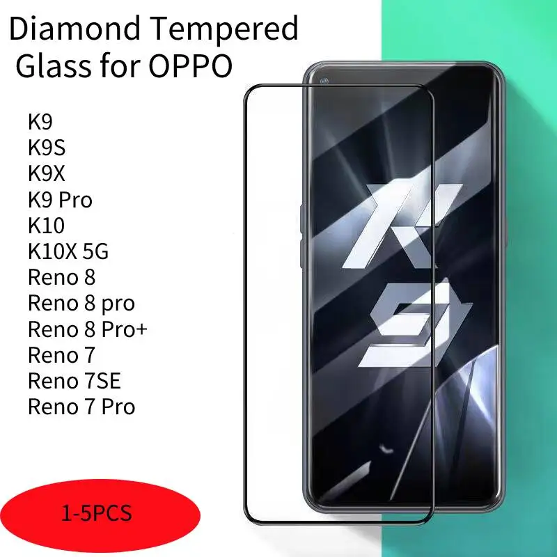 9H алмазное прозрачное закаленное стекло для OPPO K9 K10 Reno7 Reno8 ACE Se Pro полноэкранная защитная пленка
9H алмазное прозрачное закаленное стекло для OPPO K9 K10 Reno7 Reno8 ACE Se Pro полноэкранная защитная пленка