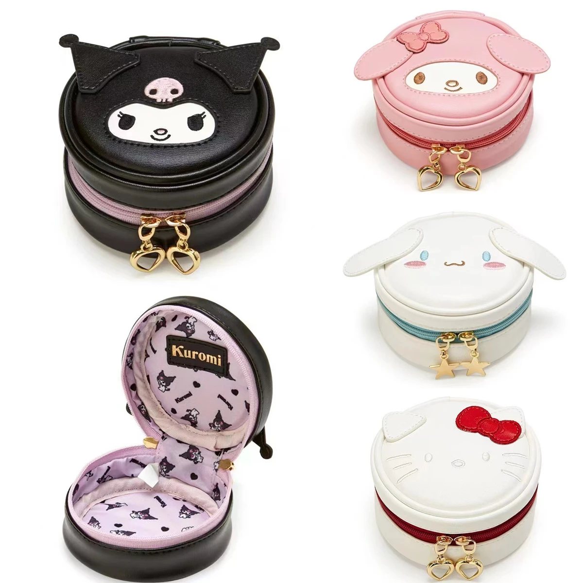 Милый круглый кошелек для мелочи из аниме Kuromi My Melody Cinnamoroll, сумка для хранения в японском стиле, сумка из полиуретана, подарок для девочки на ...
Милый круглый кошелек для мелочи из аниме Kuromi My Melody Cinnamoroll, сумка для хранения в японском стиле, сумка из полиуретана, подарок для девочки на ...