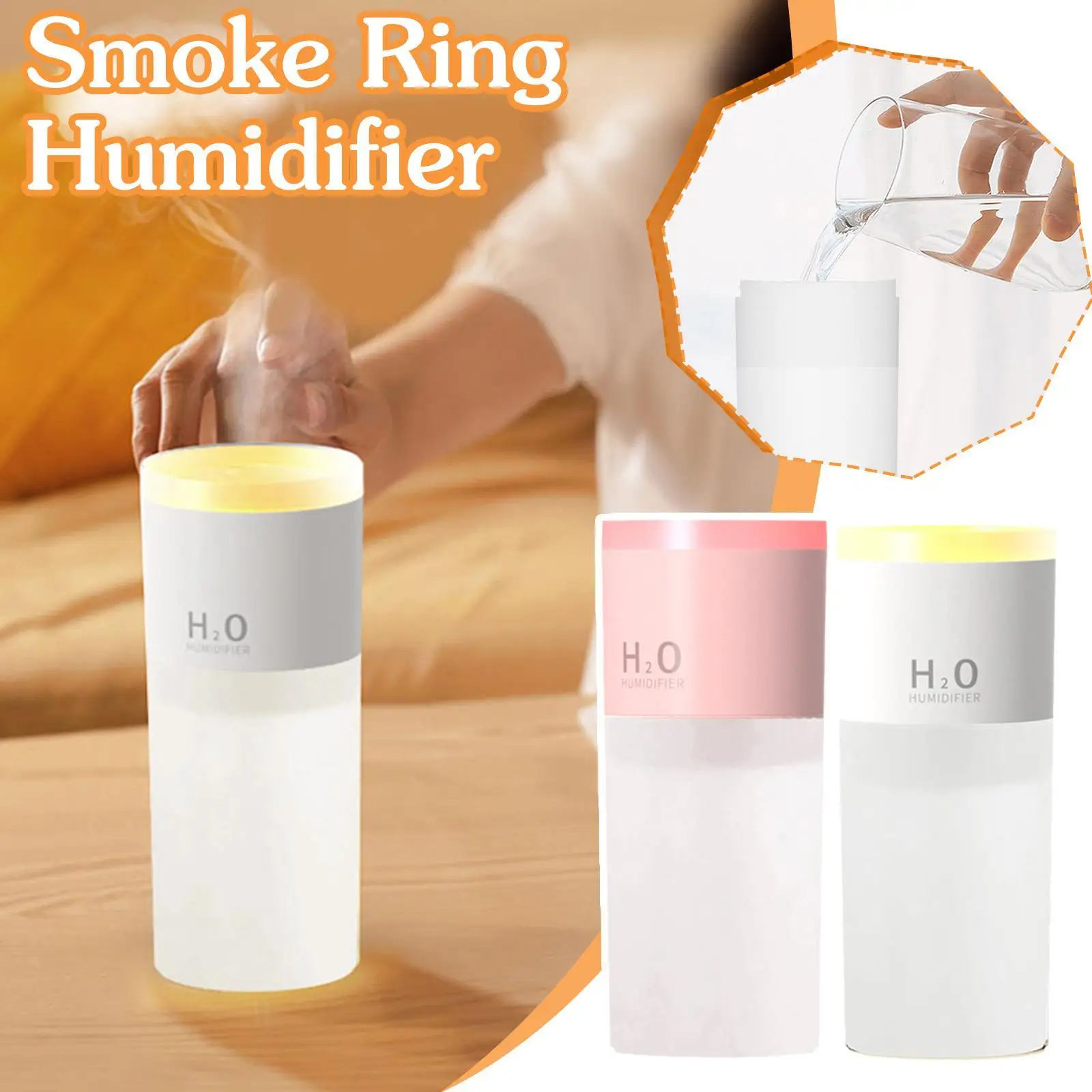Smoke Circle Air Humidifier Chargeable Creative Fog Light Large Night Air Diffuser Atomizer With Volume Ring Fog Large-capa X9X6
Smoke Circle Air Humidifier Chargeable Creative Fog Light Large Night Air Diffuser Atomizer With Volume Ring Fog Large-capa X9X6
