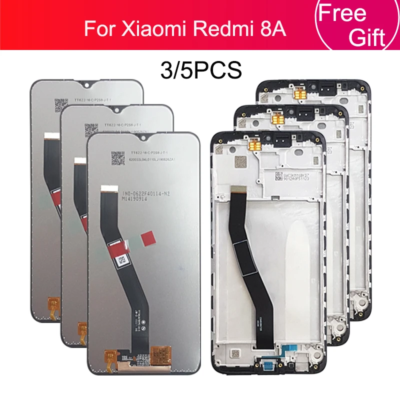 3/5 Pcs For Xiaomi Redmi 8A Display LCD Touch Screen Digitizer Assembly For Redmi 8 lcd With Frame Screen Replacement Repair
3/5 Pcs For Xiaomi Redmi 8A Display LCD Touch Screen Digitizer Assembly For Redmi 8 lcd With Frame Screen Replacement Repair