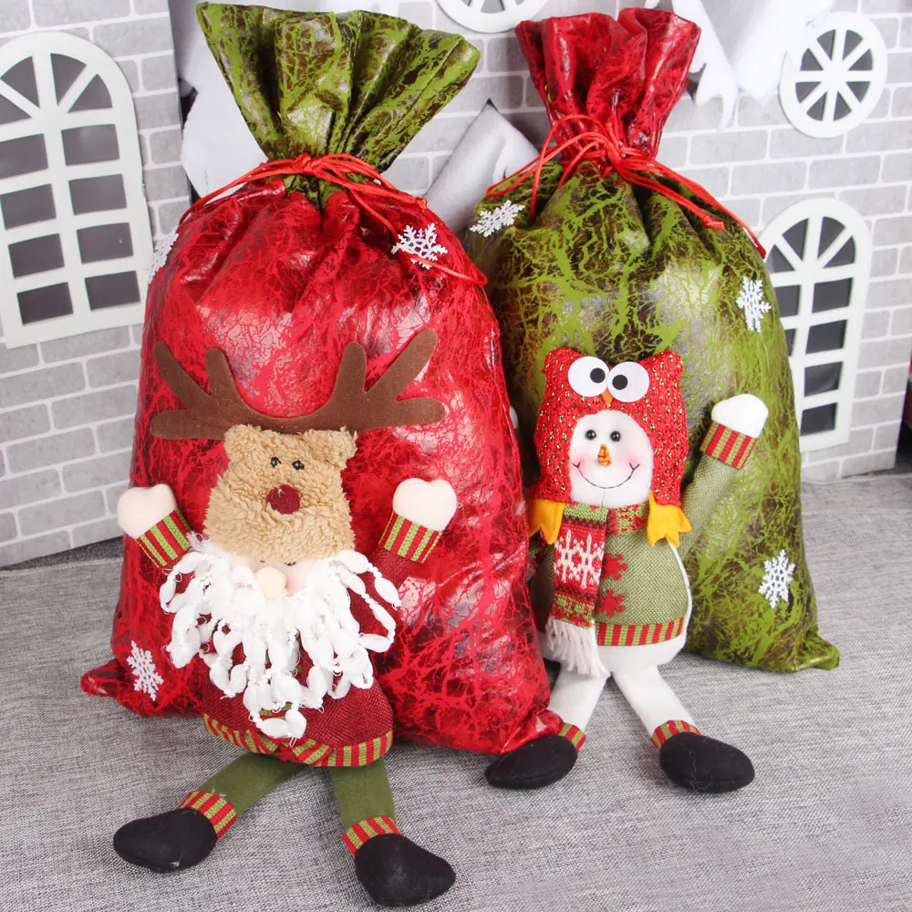 Christmas Santa Sack Children Xmas Gifts Candy Stocking Bag Exquisite Santa Claus Decoration Printed Linen Christmas Candy Bag
Christmas Santa Sack Children Xmas Gifts Candy Stocking Bag Exquisite Santa Claus Decoration Printed Linen Christmas Candy Bag