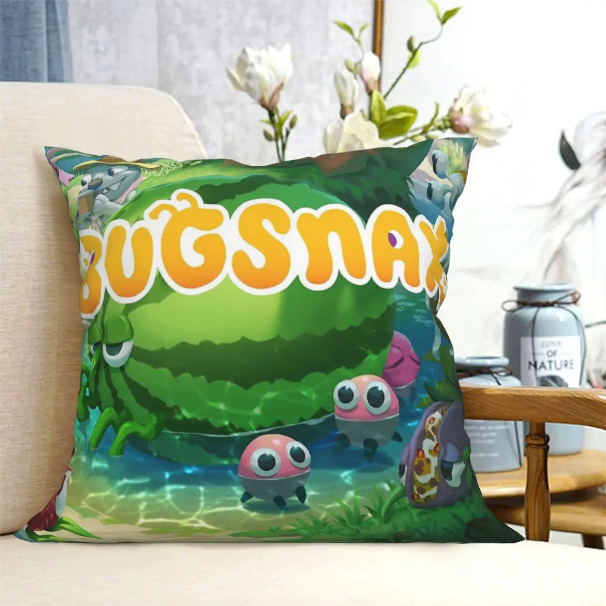 Bugsnax Wallpaper Printed Throw Pillowcase Super Soft Cushion Cover Soft Pillowcase Home Decor Pillowcase
Bugsnax Wallpaper Printed Throw Pillowcase Super Soft Cushion Cover Soft Pillowcase Home Decor Pillowcase