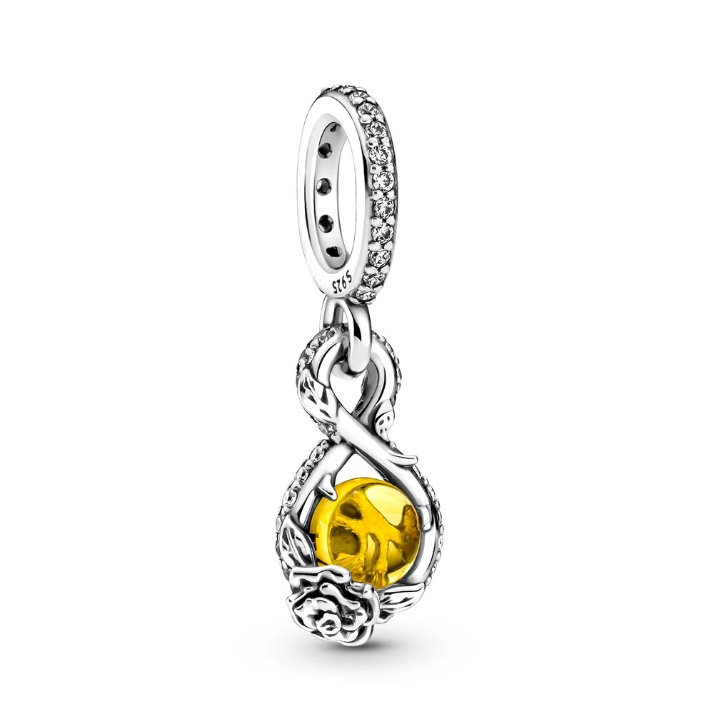 New 100% 925 Sterling Silver Beauty Wireless Romantic Rose Pendant Fit For Ladies Original Pandora Bracelet DIY Jewelry Gifts
New 100% 925 Sterling Silver Beauty Wireless Romantic Rose Pendant Fit For Ladies Original Pandora Bracelet DIY Jewelry Gifts