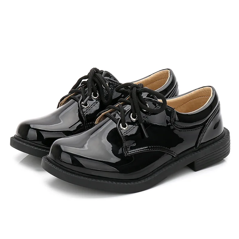New Boys shoes black patent leather shoes British wind 2019 new primary and secondary school shoes boys boys children show shoes
New Boys shoes black patent leather shoes British wind 2019 new primary and secondary school shoes boys boys children show shoes