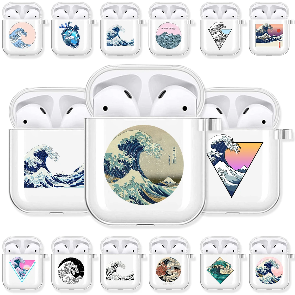 The Great Wave of Kanagawa Soft Transparent TPU Case for Apple Airpods Pro 3 2 1 Cover Wireless Bluetooth Earphone Airpod Cases
The Great Wave of Kanagawa Soft Transparent TPU Case for Apple Airpods Pro 3 2 1 Cover Wireless Bluetooth Earphone Airpod Cases