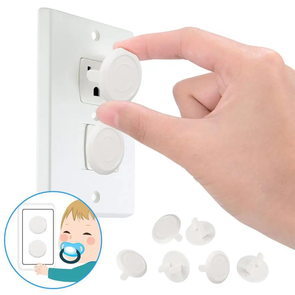 Portable 12Pcs Helpful Easy Installation Outlet Plugs Covers No Odor Power Socket Guard Covers Round Edge for Home
Portable 12Pcs Helpful Easy Installation Outlet Plugs Covers No Odor Power Socket Guard Covers Round Edge for Home