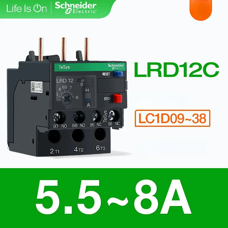 Реле теплового отключения Schneider LRD12-32C
Реле теплового отключения Schneider LRD12-32C