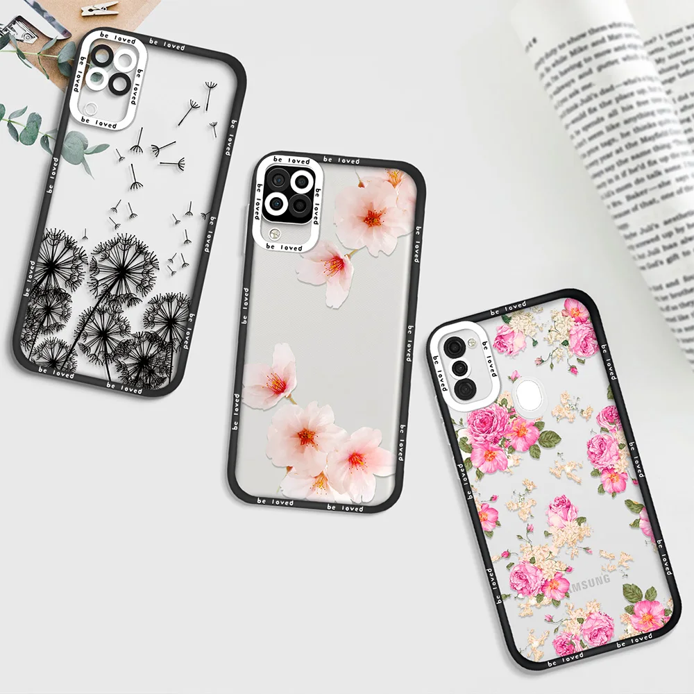 Black Dandelion Clear Phone Case for Samsung A11 A12 A71 A21S A32 4G A72 S22 Plus A52 A52S A53 5G S22Ultra Shockproof Back Cover
Black Dandelion Clear Phone Case for Samsung A11 A12 A71 A21S A32 4G A72 S22 Plus A52 A52S A53 5G S22Ultra Shockproof Back Cover