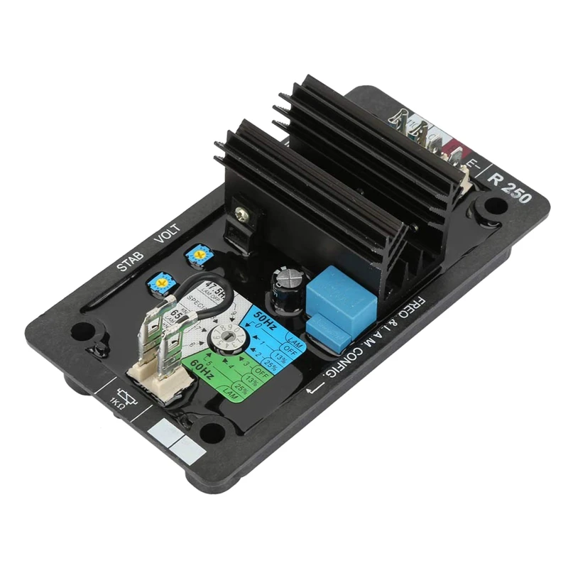 Auto Voltage Regulator Brushless Generator Set Accessories R250 AVR Generator Parts Module Circuit Alternator
Auto Voltage Regulator Brushless Generator Set Accessories R250 AVR Generator Parts Module Circuit Alternator