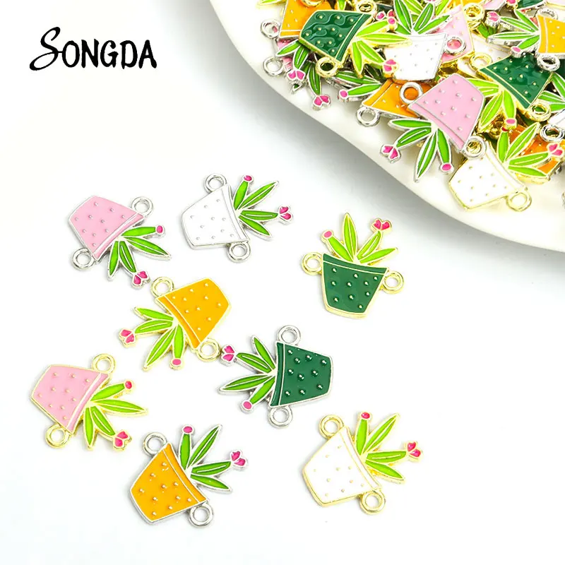 10pcs Enamel Cute Green Plants Charms Drop Oil Flower Pendant Charm DIY Alloy Accessories Jewelry Making Findings Necklace Craft
10pcs Enamel Cute Green Plants Charms Drop Oil Flower Pendant Charm DIY Alloy Accessories Jewelry Making Findings Necklace Craft